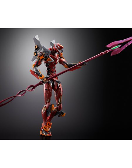 METAL BUILD EVA-02 PRODUCTION MODEL 30th with the spear of Cassius
