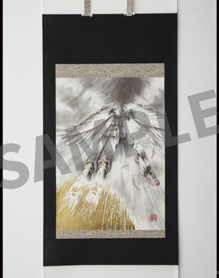 "Mobile Suit Gundam W & Endless Waltz" 30th Anniversary Hanging Scroll